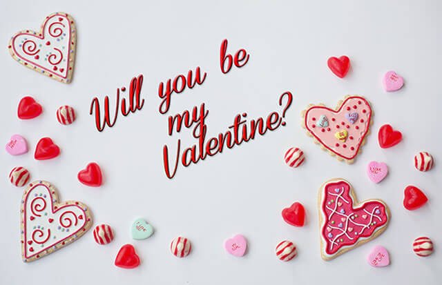 will you be my valentine?